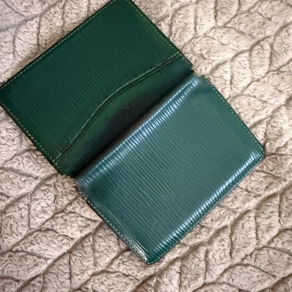 Louis Vuitton Epi Leather Pocket Organizer - Vintage Borneo Green - RARE